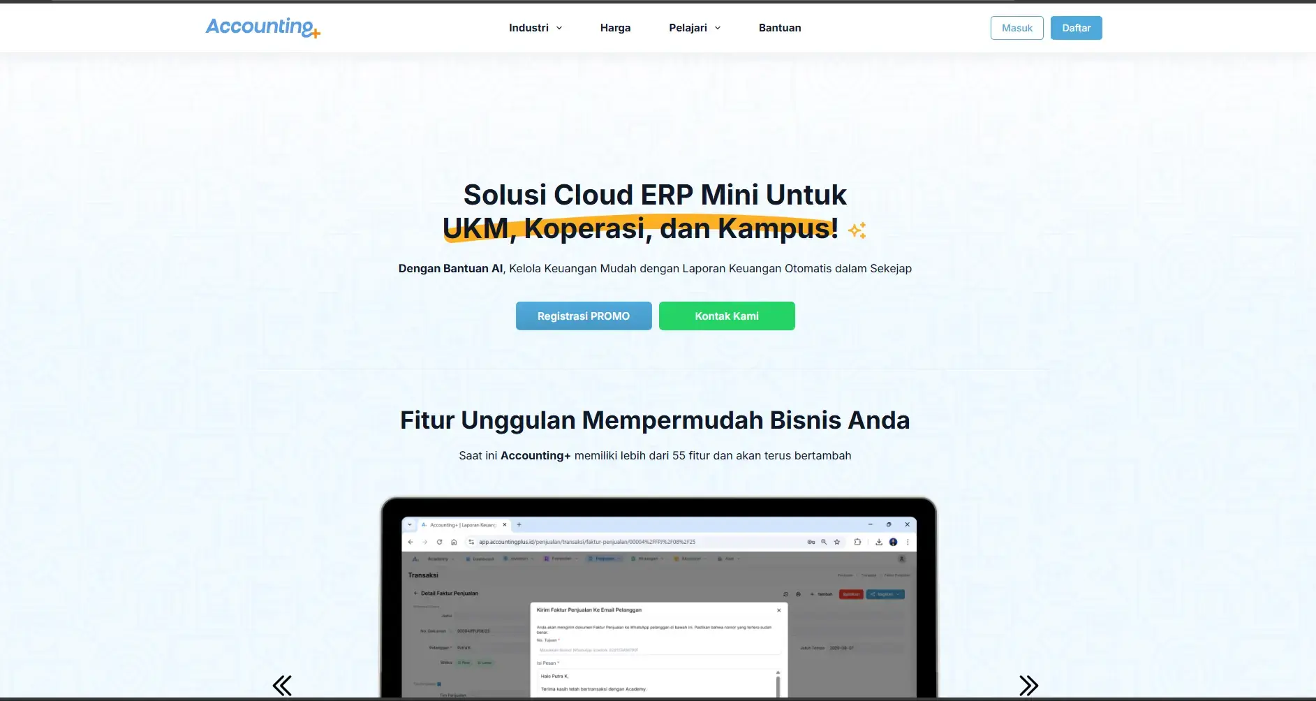 ACCOUNTING+ screenshot